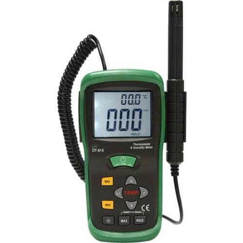 Hygrometer temperature humidity measurement moisture meter