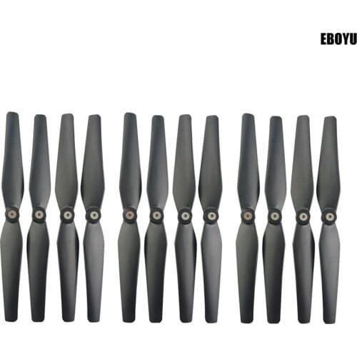EBOYU 12pcs* SJRC S70W Propellers for SJRC S70W HS100 T35 HS100G MQ001 RC Quadcopter Drone