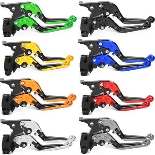 SMOK Motorcycle Accessories Brake Levers For BMW HP2 SPORT 2008 2009 2010 2011 10 Colors CNC Aluminum alloy Foldable Extendable