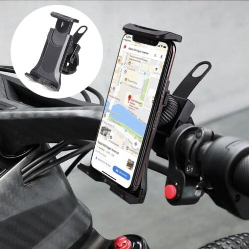 Bike Bicycle Holder Universal Adjustable Bike Handle Phone Mount Handlebar Clip Extender Accessories