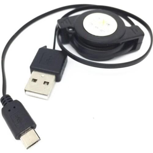 Retractable Micro USB Data Sync Charger Cable for Nokia Microsoft 502 510 520 526 610C 625 630 710 800C 801T