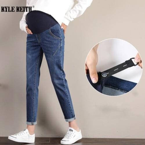 Maternity Womens Jeans mujer Pregnancy Indigo Blue Super Stretch Secret Fit Belly Skinny Denim femme Jean Plus Size M-6XL