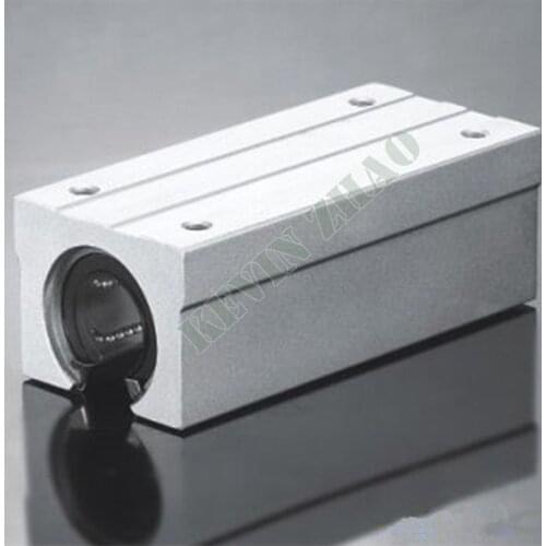 1pcs SBR20LUU aluminum block 20mm Linear motion ball bearing slide block match use SBR20 20mm linear guide rail