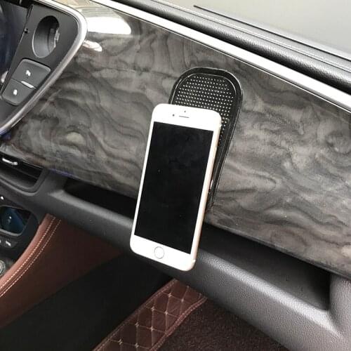 1pcs shape sticky gel instrument panel silicone anti-skid pad auto parts for Ford Focus Fusion Escort Kuga Ecosport Fiesta