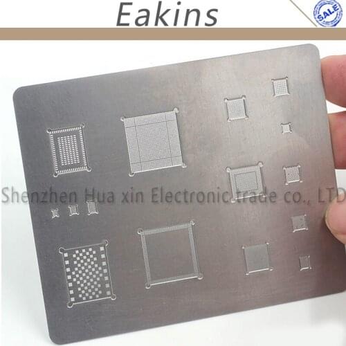 3D BGA Stencil For IPhone 6 6S 7 3D BGA Direct Heating Stencil A8 A9 A10 Reballing BGA Stencil Direct Heating Template