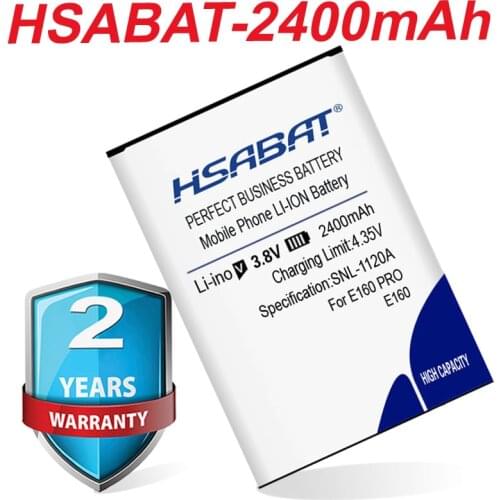 Top Brand 100% New 2400mAh E160 Pro Battery for PHILIPS Xenium E160 CTE160 Pro in stock