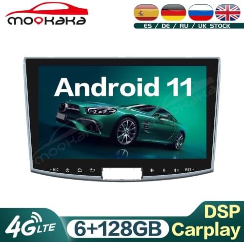 For Volkswagen Magotan 2012 - 2015 Android 11 6G+128GB Car Radio Multimedia Player GPS Navigation Audio Stereo Head Unit Carplay