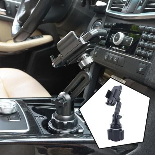 Hot Sales 2019 Newest Universal Adjustable Cup Holder Car For Cell Phones Long Mount Quality High Neck H1D5
