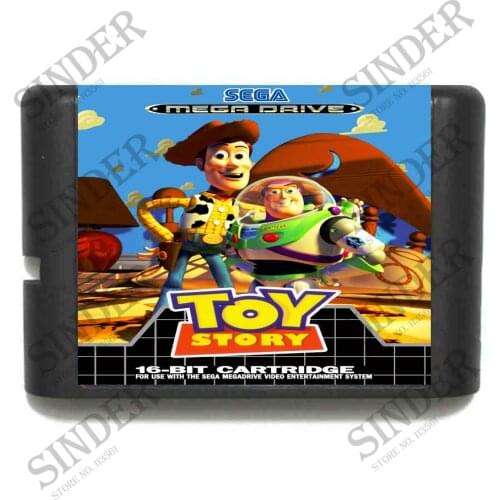 Toy Story 16 bit MD Game Card For Sega Mega Drive For Genesis