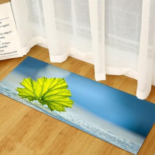Scenic Printed Kitchen Rug Welcome Doormat Non Slip Long Balcony Hallway Floor Mat Living Room Rugs Bedroom Carpet Bedside Mats