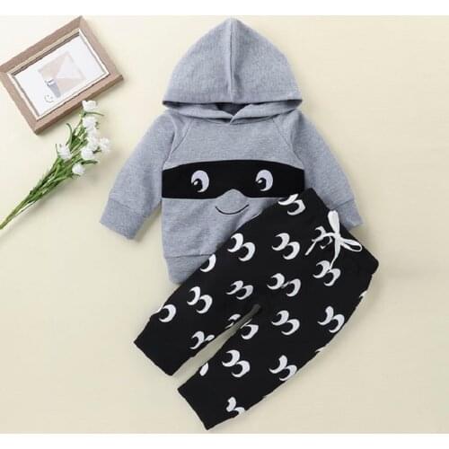 New Toddler Kids Baby Boy Hoodie T Shirt Tops+ Pants Girl Outfits Newborn Clothes Set Childrens suit High Quality Sweatshirt