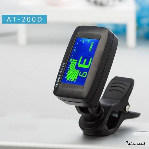 High Quality Clip On Guitar Tuner Portable Universal Digital Tuner for Chromatic Guitar Bass Ukulele Violin Guitar Accessories