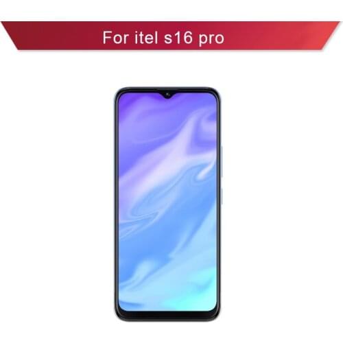 For Itel s16 pro LCD Display Touch Screen Digitizer Glass Panel Complete Assembly Replacement