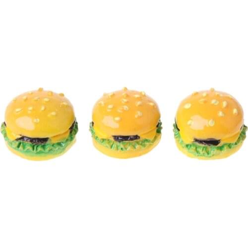 1:12 Hamburger DIY Craft Miniature Food Dollhouse Accessory Decoration 090B