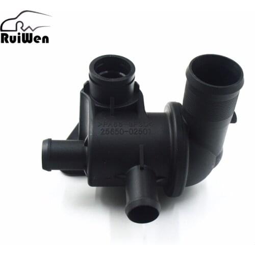 10 PCS FOR H yundai Atos KIA PICANTO BA Thermostat housing/Water flange 25650-02501,25611-02502,2565002501,2561102502