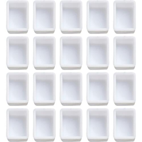 100pcs 3.2ml Plastic Empty Watercolor Paint Full Pans Children Student DIY Watercolor Painting Supplies Mini Palette Paints Box