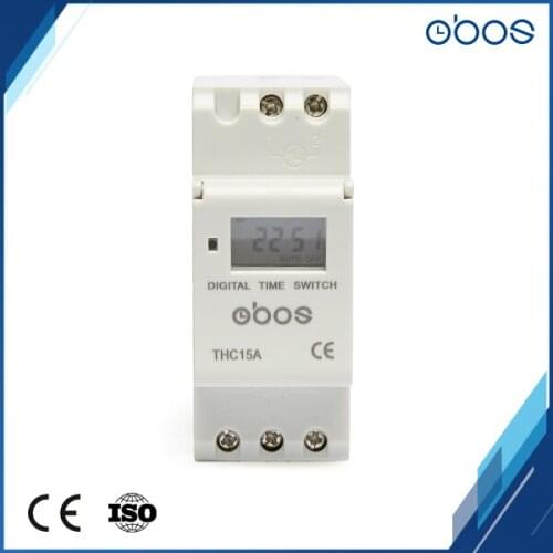 3 pcs power outages memory high end timer digital 12V with 16times on/off per day /weekly timing setting range 1min-168H
