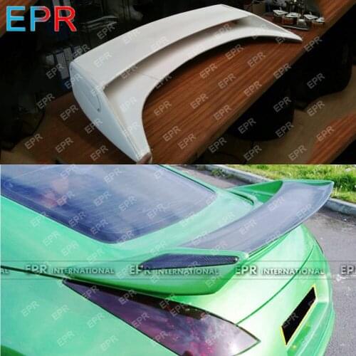 For 350Z Trunk Fiberglass NIS Version 2 Rear wing For Nissan 350Z Fiber Glass Rear Spoiler BodyKit Styling Auto Tuning Part