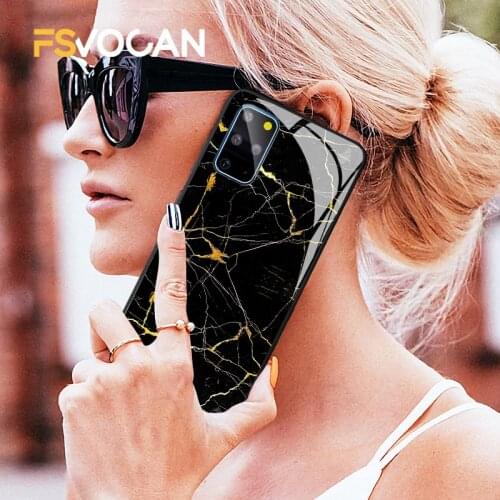 Black White Marble Stone Case For Samsung Galaxy S21 S20 FE Plus A71 A72 A70 A52 A51 50 S10 Note 20 10 Ultra Granite Phone Cover