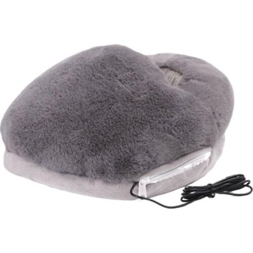 USB Electric Heating Foot Super Soft Foot Warmer Feet Winter Hot Boots Slipper Tools Winter Stove Seats Sofa Chair Mat