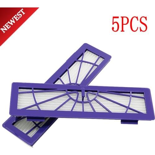 5pcs/Lot New Replacement HEPA dust filter for Neato BotVac 70e,75,80,85 series Robotic Robot Vacuum Cleaners Parts