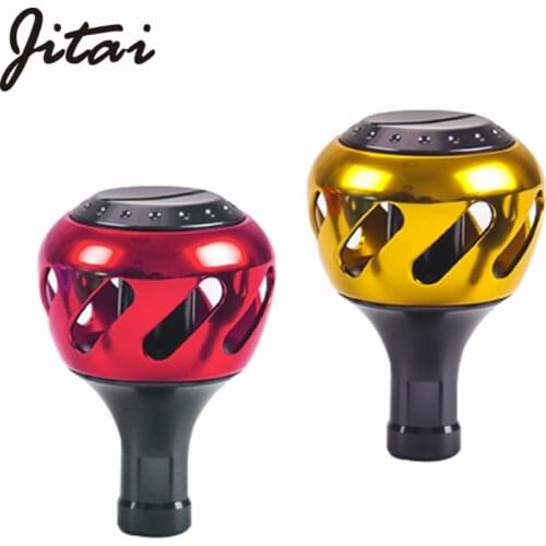 JITAI Sea Fishing Reel Handle Full Metal Reel Rocker Knobs Baitcasting Jigging Reels Wheels DIY Fishing Reels Component Parts