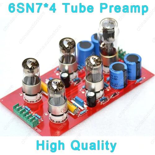 Hi-Fi 6SN7 CV1988 5692 Tube Preamp Pre-amplifier Refer CARY Preamp, 6SN7 Tube Preamp Assembled