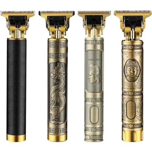 Professional Hair Cutting Machines Rechargeable Hair Trimmer For Men Electric Metal Hair Finishing Machine Man Hair Clipper