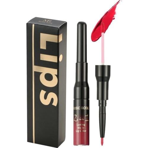MUSIC ROSE Waterproof Lip Pencils