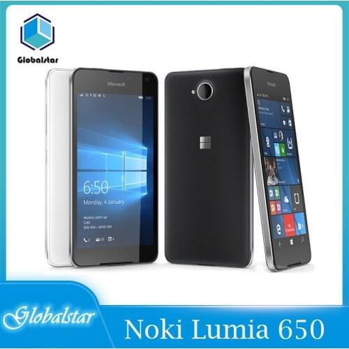 Nokia lumia 650 Refurbished Original Lumia 650 Quad-core 16GB ROM 1GB RAM phone 4G WIFI GPS 8MP Camera cell phone Free shipping