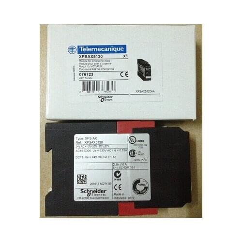 New SCHNEIDER ELECTRIC TELEMECANIQUE Safety Relay Module XPS-AF XPSAF5120