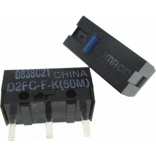 NEW switch D2FC-F-K (50M) D2FCFK D2FC-F 50M mouse micro switch 20PCS/LOT