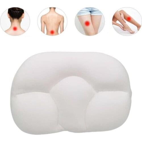 All-Round 3D Ergonomic Foam Particles Lumbar support Pad Auxiliary Pillow Egg Pillow Sleep Aid Cushion spine Cervical Pillow