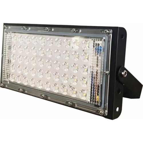 50W Floodlight Lights Waterproof Outdoor Spotlight Holiday Led Flood Light Home Street Lamp Aluminum Landscape Lighting AC 220V