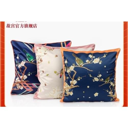 Forbidden City Art Meditation Glow Qingyin Pillow Cover No Pillow Core Birthday Gift