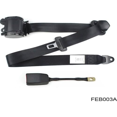 Universal Retractable FEB003A Three Point Car Automatically Locking Seatbelt Seat Safety Belt
