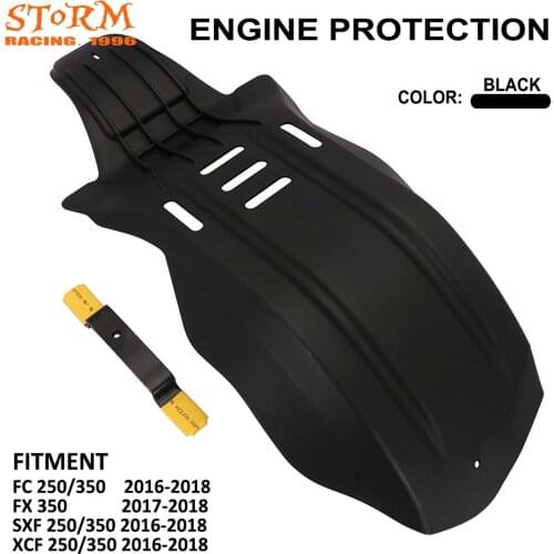 Motorcycle Engine Guard Protection Protector Cover For KTM SX-F XC-F SXF250 SXF350 XCF250 XCF350 FC FX 250 350 2016 2017 2018