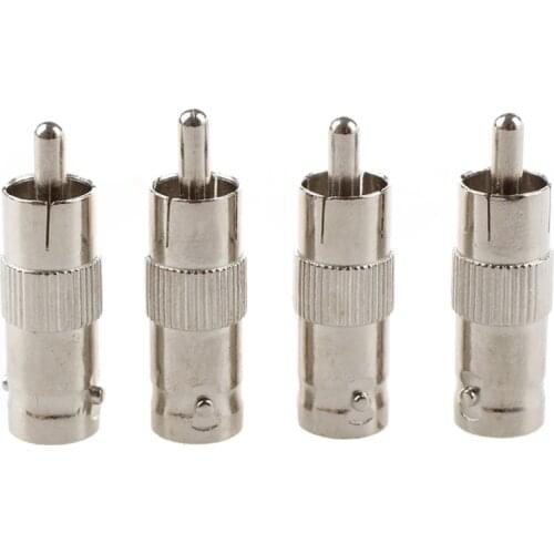 10 BNC Female TO RCA Male Plug COAX Adapter Connector