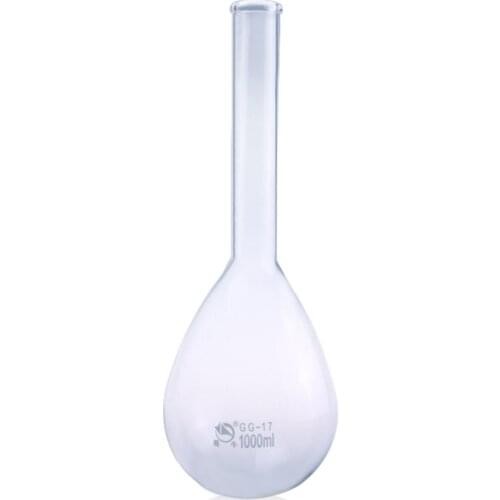 1000ml Kjeldahl Round Bottom Long Neck Glass Flask 1L For Nitrogen Determination
