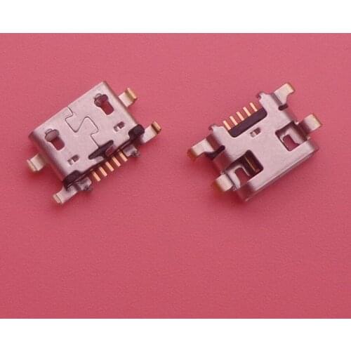 20pcs Micro USB Jack Charging Socket Port Plug Dock Connector 5pin Heavy plate For lenovo A6020i36 K5 K800 repair accessories