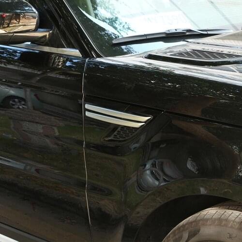 2014 - 2017 For Land Rover Range Rover Sport ABS Exterior Side Wing Air Flow Fender Grill Vent Intake Trim *4