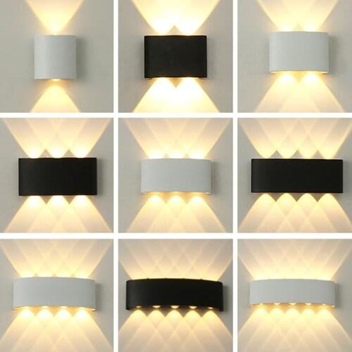 Aluminum Waterproof Wall Lamp Waterproof Garden Porch Light Balcony Corridor Staircase Front Door Wall Light