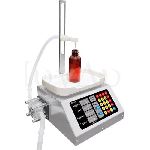 25W CSY-460 Peristaltic Pump Weighing Filling Machine Essential Oil Nail Polish Emulsion Glue Liquid Filling AC110V-220V