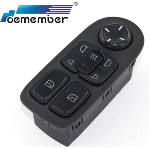 European truck auto spare parts oem 1736600 1811131 power window switch for DAF XF95 window lifter switch panel Wholesales