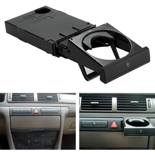 Car Stretch Fold Cup Holder Dashboard Stretch Bottle Can Cup Stand For AUDI A6 C5 98-05 A4 98-02 4B0862534D Interior Accessories