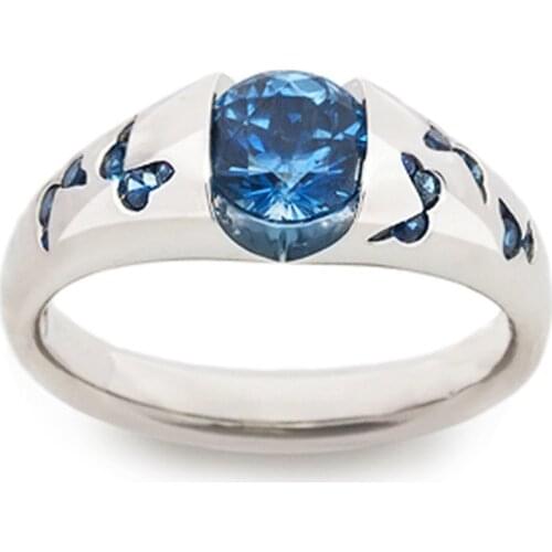 Huitan Delicate Butterfly Finger Ring for Women Single Cubic Zirconia Mosaic Wedding Anniversary Fine Gift Fashion Jewelry Hot