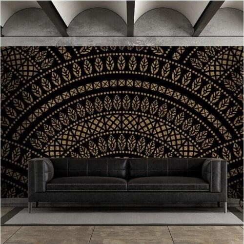Custom Art Photo Wallpaper Classic Pattern Wall Decoration Poster Art Removable Wall Mural Wall Stickers