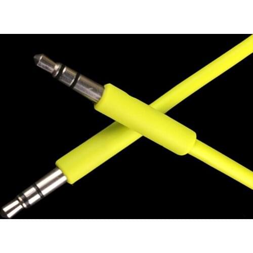 Ultra short 3.5mm Jack Aux Cable braided Male to Male Audio Cable for Speaker Headphone TV DVD Amplifer Auxiliary Cord