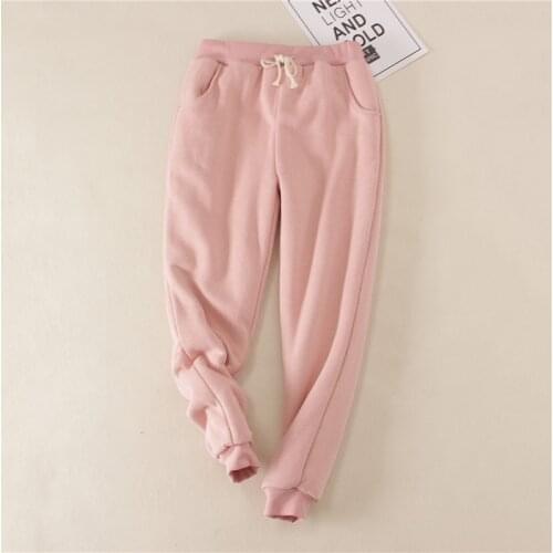 KNCOKAR Women's Velvet Trousers