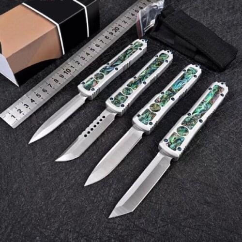 Mike x85 shell version D2 sharp blade aviation aluminum handle high hardness hiking survival hunting knife bag EDC tool kitchen